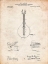 Picture of PP514-VINTAGE PARCHMENT GIBSON MANDOLIN TAILPIECE PATENT POSTER