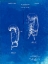 Picture of PP517-FADED BLUEPRINT BOXING GLOVE 1925 PATENT POSTER