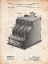 Picture of PP531-VINTAGE PARCHMENT VINTAGE CASH REGISTER 1890 PATENT POSTER