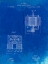 Picture of PP532-FADED BLUEPRINT TESLA ELECTRO MAGNETIC MOTOR POSTER