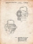Picture of PP537-VINTAGE PARCHMENT STAGE SPOTLIGHT PATENT POSTER