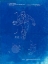 Picture of PP549-FADED BLUEPRINT BOWLING BALL PATENT POSTER