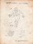 Picture of PP549-VINTAGE PARCHMENT BOWLING BALL PATENT POSTER