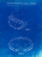 Picture of PP554-FADED BLUEPRINT SKI GOGGLES PATENT POSTER