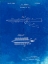 Picture of PP595-FADED BLUEPRINT CURLING IRON 1925 PATENT POSTER