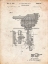 Picture of PP597-VINTAGE PARCHMENT MISSILE LAUNCHER COLD WAR PATENT POSTER