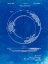 Picture of PP619-FADED BLUEPRINT SUNSHINE CARE BEAR PATENT POSTER