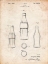 Picture of PP626-VINTAGE PARCHMENT D-PATENT COKE BOTTLE PATENT POSTER