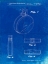 Picture of PP630-FADED BLUEPRINT PERFUME JAR POSTER