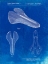 Picture of PP637-FADED BLUEPRINT BICYCLE SEAT PATENT POSTER