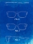Picture of PP640-FADED BLUEPRINT TWO FACE PRIZM OAKLEY SUNGLASSES PATENT POSTER