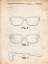 Picture of PP640-VINTAGE PARCHMENT TWO FACE PRIZM OAKLEY SUNGLASSES PATENT POSTER