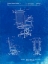 Picture of PP648-FADED BLUEPRINT EXERCISING OFFICE CHAIR PATENT POSTER