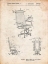 Picture of PP648-VINTAGE PARCHMENT EXERCISING OFFICE CHAIR PATENT POSTER