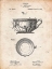 Picture of PP670-VINTAGE PARCHMENT GYROCOMPASS PATENT POSTER