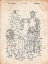 Picture of PP675-VINTAGE PARCHMENT THE DEFENDERS TOY 1976 PATENT POSTER