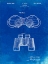 Picture of PP684-FADED BLUEPRINT BINOCULARS PATENT POSTER