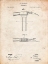Picture of PP689-VINTAGE PARCHMENT CLAW HAMMER 1874 PATENT POSTER