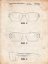 Picture of PP695-VINTAGE PARCHMENT OAKLEY CRANKCASE SUNGLASSES PATENT POSTER