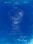 Picture of PP713-FADED BLUEPRINT ASTRONOMICAL CLOCK PATENT POSTER