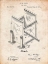 Picture of PP725-VINTAGE PARCHMENT BEE HIVE FRAMES PATENT POSTER