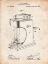 Picture of PP743-VINTAGE PARCHMENT BLACKSMITH HAMMER 1893 PATENT POSTER