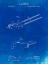 Picture of PP744-FADED BLUEPRINT BLACKSMITH TONGS PATENT POSTER