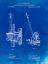 Picture of PP747-FADED BLUEPRINT BOBBIN WINDER FOR SEWING MACHINES POSTER
