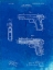 Picture of PP755-FADED BLUEPRINT BROWNING NO. 2 HANDGUN PATENT POSTER