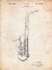 Picture of PP773-VINTAGE PARCHMENT CONN A MELODY SAXOPHONE PATENT POSTER