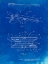 Picture of PP774-FADED BLUEPRINT CORN HOLE BOARD PATENT POSTER