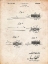 Picture of PP815-VINTAGE PARCHMENT FIRST TOOTHBRUSH PATENT POSTER
