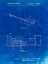 Picture of PP819-FADED BLUEPRINT FLOYD ROSE TREMOLO PATENT POSTER