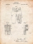 Picture of PP828-VINTAGE PARCHMENT FOOTBALL PANTS PATENT PRINT