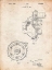 Picture of PP841-VINTAGE PARCHMENT FORD ENGINE 1930 PATENT POSTER