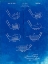 Picture of PP857-FADED BLUEPRINT GOLF CLUB HEAD PATENT POSTER