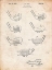Picture of PP857-VINTAGE PARCHMENT GOLF CLUB HEAD PATENT POSTER