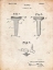 Picture of PP860-VINTAGE PARCHMENT GOLF TEE PATENT POSTER