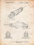 Picture of PP863-VINTAGE PARCHMENT GRINDER POSTER, GRINDER PATENT