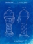 Picture of PP864-FADED BLUEPRINT GUMBALL MACHINE POSTER