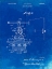 Picture of PP865-FADED BLUEPRINT GURLY TRANSIT PATENT POSTER