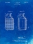 Picture of PP867-FADED BLUEPRINT HAND GRENADE PATENT POSTER