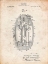 Picture of PP868-VINTAGE PARCHMENT HAND GRENADE WORLD WAR 1 PATENT POSTER