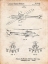 Picture of PP876-VINTAGE PARCHMENT HELICOPTER PATENT PRINT