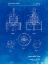 Picture of PP880-FADED BLUEPRINT HOLE SAW PATENT POSTER