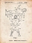 Picture of PP885-VINTAGE PARCHMENT HULK HOGAN WRESTLING ACTION FIGURE PATENT POSTER