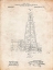 Picture of PP886-VINTAGE PARCHMENT HYDRAULIC DRILLING RIG PATENT POSTER