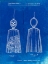 Picture of PP895-FADED BLUEPRINT JACK OLANTERN PATENT POSTER