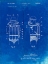 Picture of PP897-FADED BLUEPRINT JACQUES COUSTEAU DIVING SUIT PATENT POSTER
