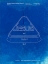 Picture of PP900-FADED BLUEPRINT JESUS BUTTON POSTER
